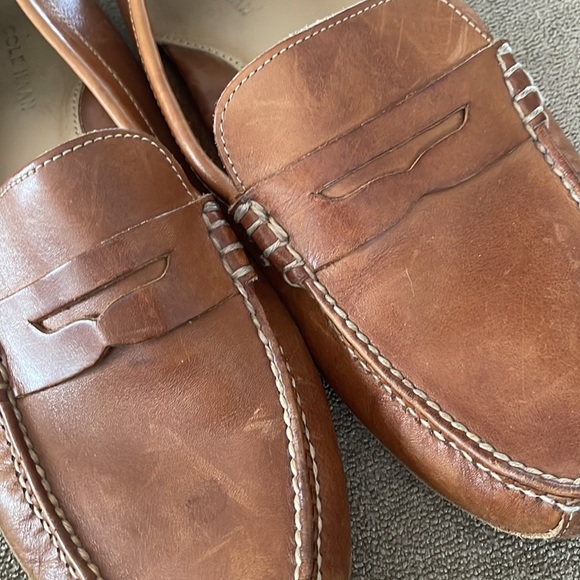 Men’s Cole Haan Brown Tan Leather Penny Loafers Size 12 M - Picture 4 of 12